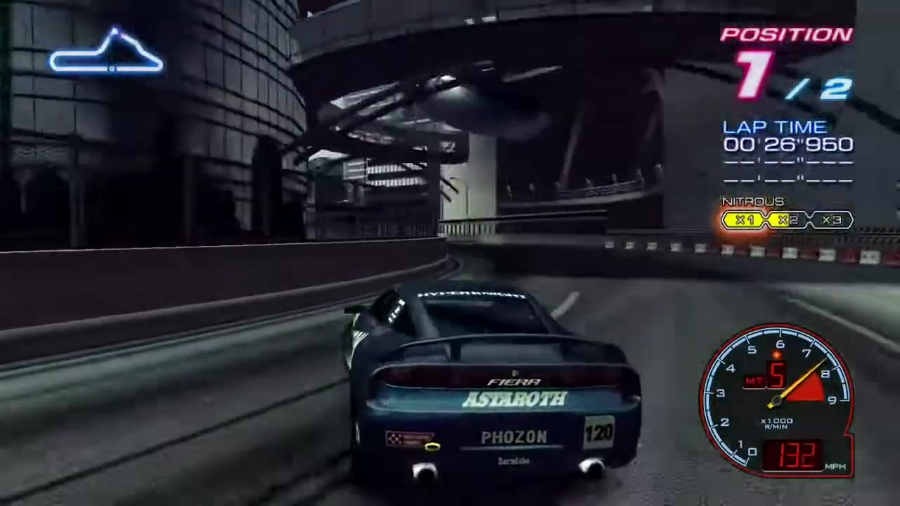 Ridge Racer 6 Duel Route #5 Gameplay(Career Walkthrough)