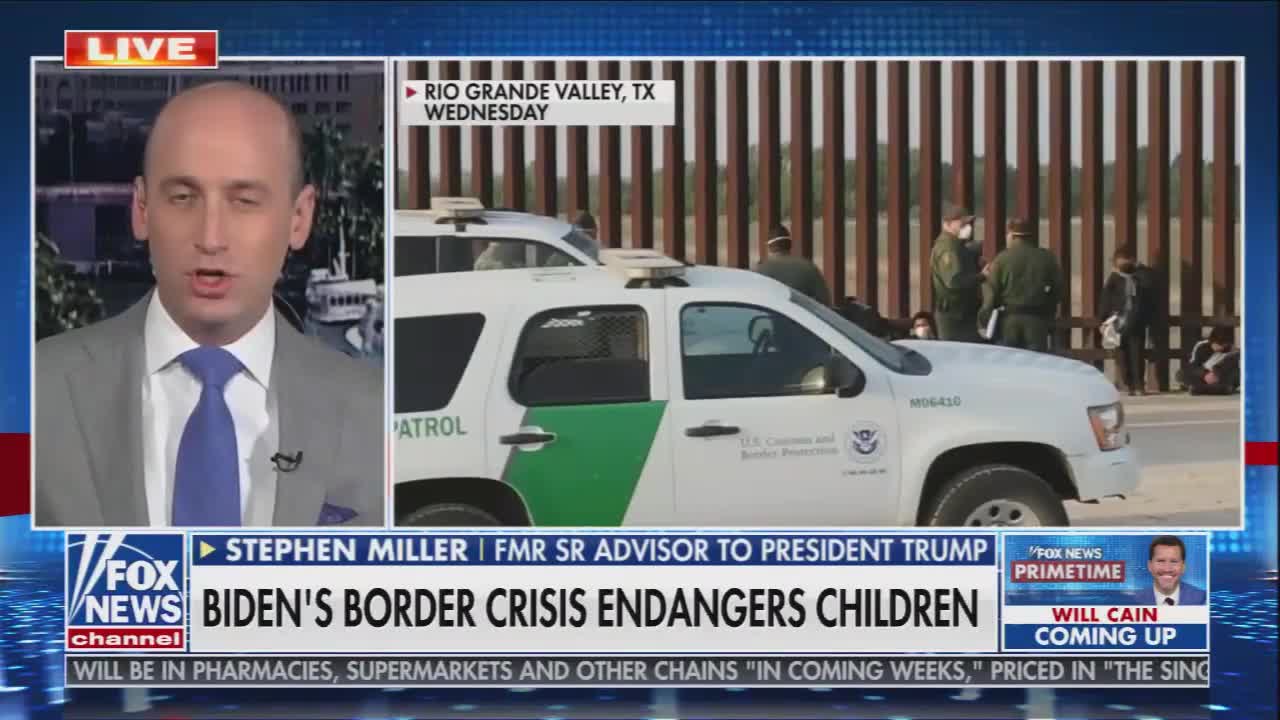 Former Trump Adviser Says Biden Is Fueling Child Trafficking