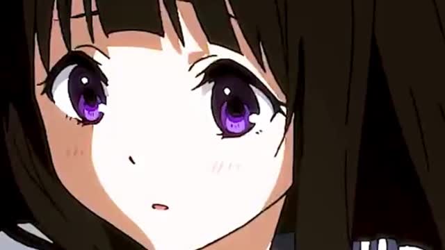 Red eye girl
