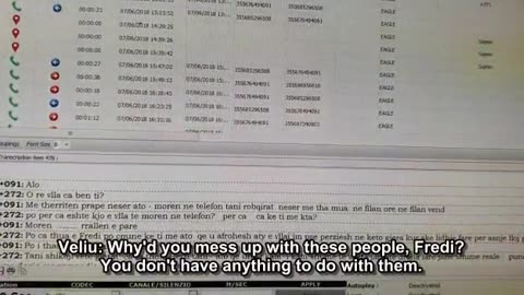 Përgjimet e publikuara nga Salianji