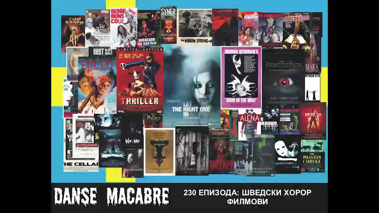 Danse Macabre (230 Izdanie) Shvedski Horor Filmovi 13 05 2015@KANAL 103