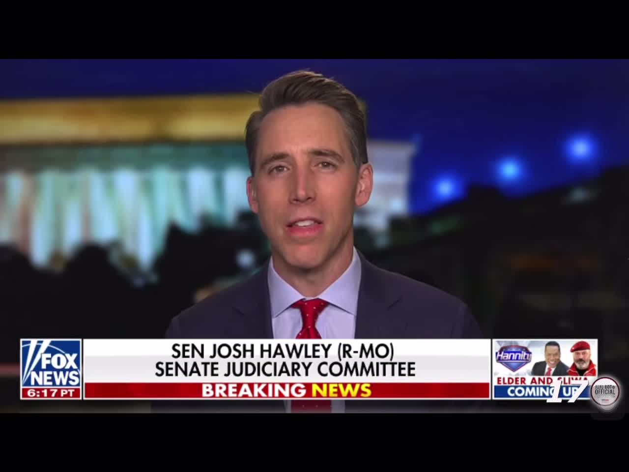 Josh Hawley says Democrats no longer believe in democracy.