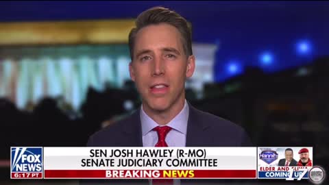 Josh Hawley says Democrats no longer believe in democracy.