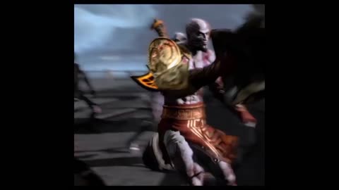 Kratos vs Hercules Fight - God of War III Remastered