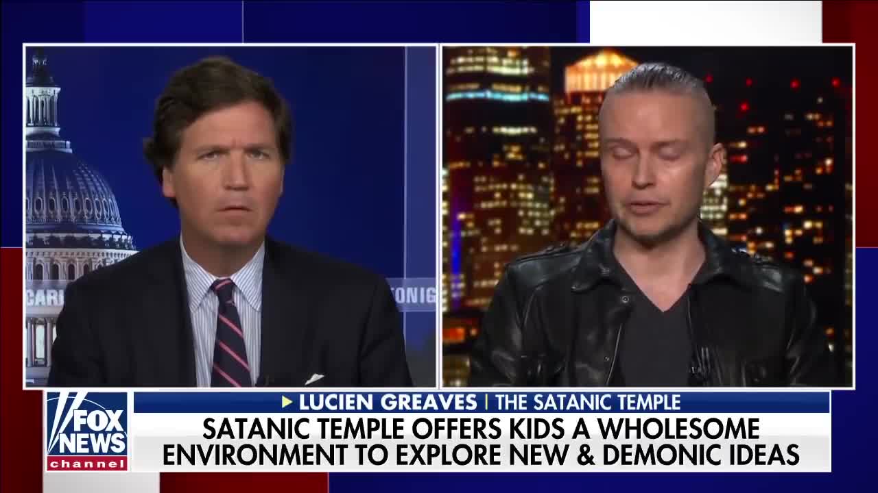 Tucker Carlson on satanic temple