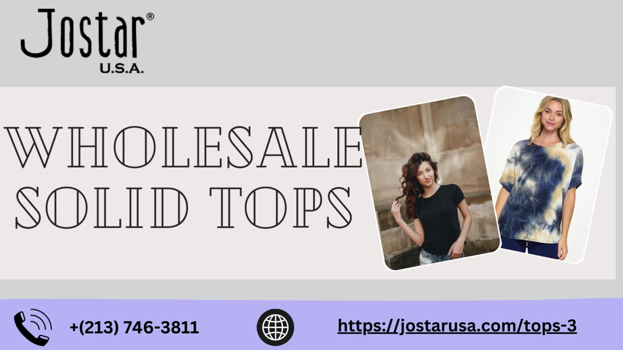 Premium Wholesale Solid Tops for Fashion Retailers