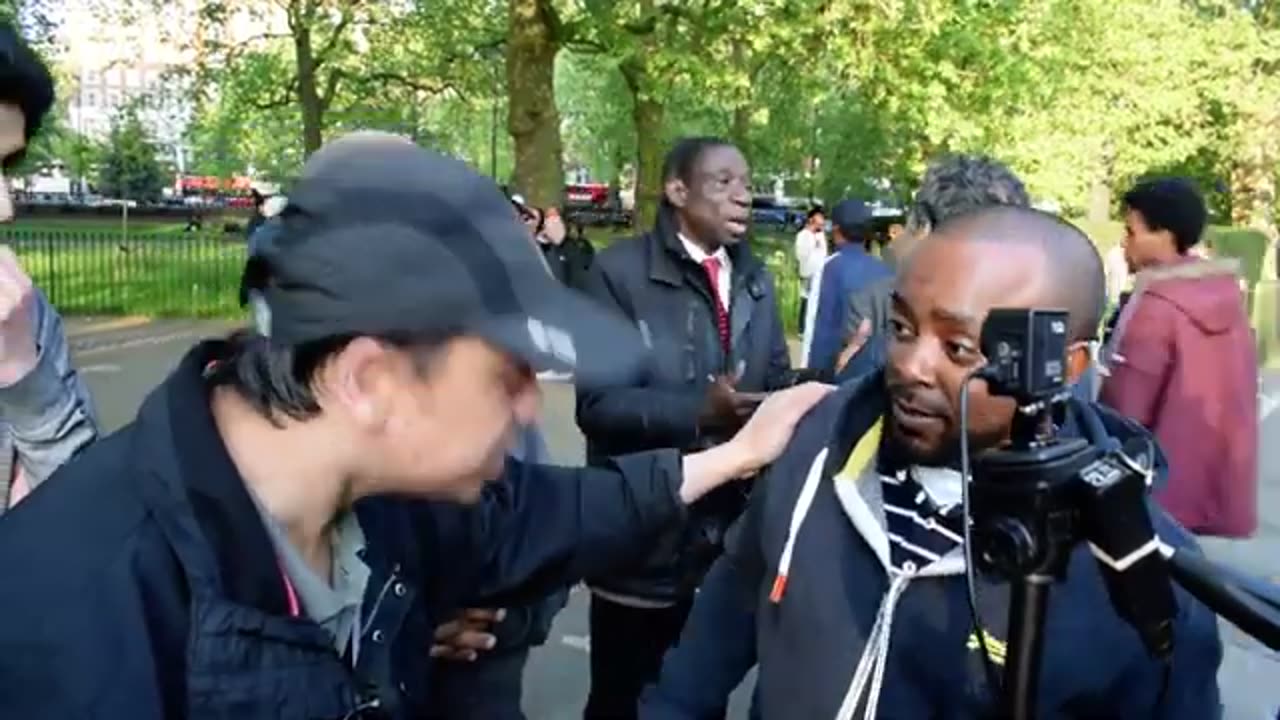 Quran can't be trusted! Mansur Vs Agnostic _ Speakers Corner _ Hyde Park