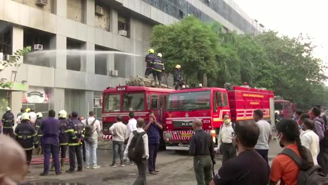 At least 10 dead in Mumbai hospital fire