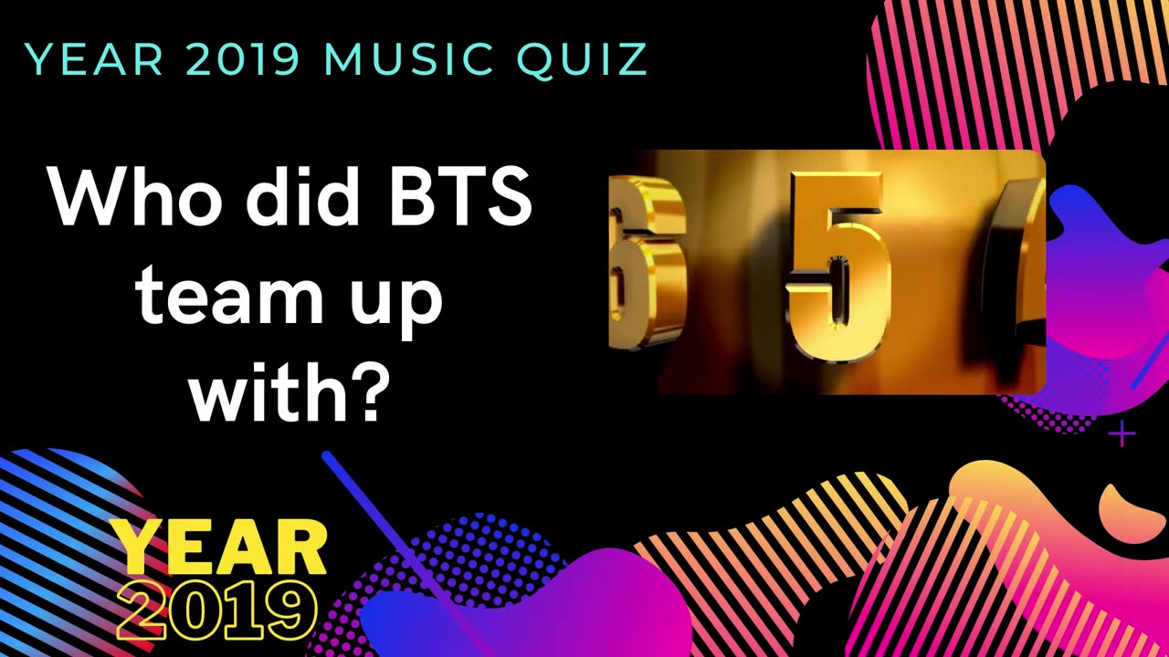 Music Quiz 2019