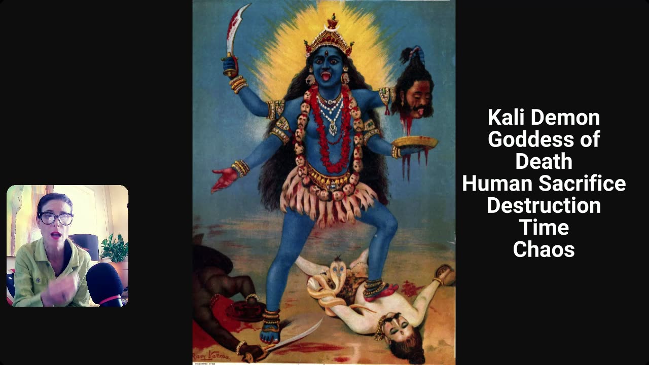 Kamala Devi Harris is Kali Ma the Demon Goddess