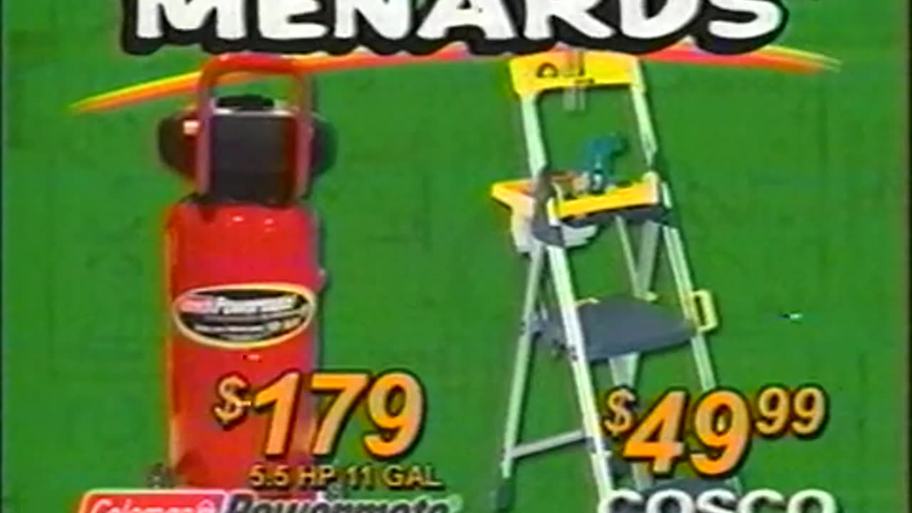October 12, 2003 - Step Up to Savings at Menards
