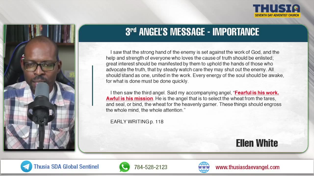 The 3rd Angel's Message, Its Meaning and Importance