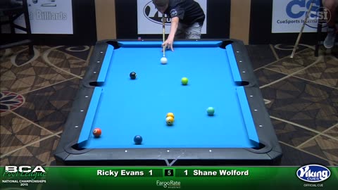 SEMI-FINAL Evans vs Wolford ▸ Junior 9-Ball Challenge