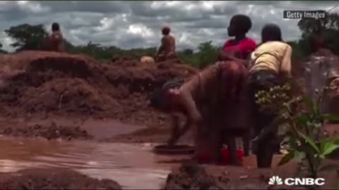 Green energy? Serious? Child slavery, this is where the cobalt for the batteries comes from!