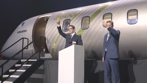 Challenger 3500 Launch Event