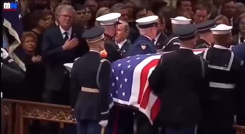 bush sr funeral