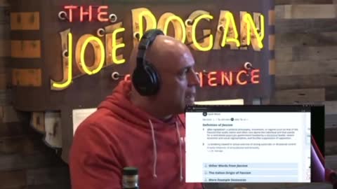 "Antifascists": Rogan SLAMS A Favorite Dem Talking Point