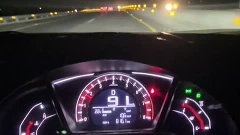 Honda civic 2022 driving