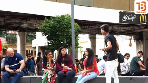 FART PRANK IN MUMBAI GIRLS ATITUDE