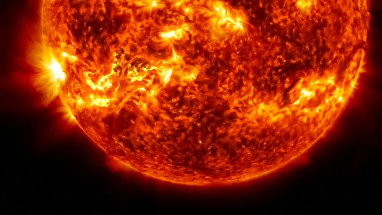 #NASA/released video powerful sun