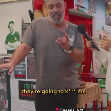 King of Falafel, a Palestinian-owned restaurant in New York, was fined $6,000 for ...