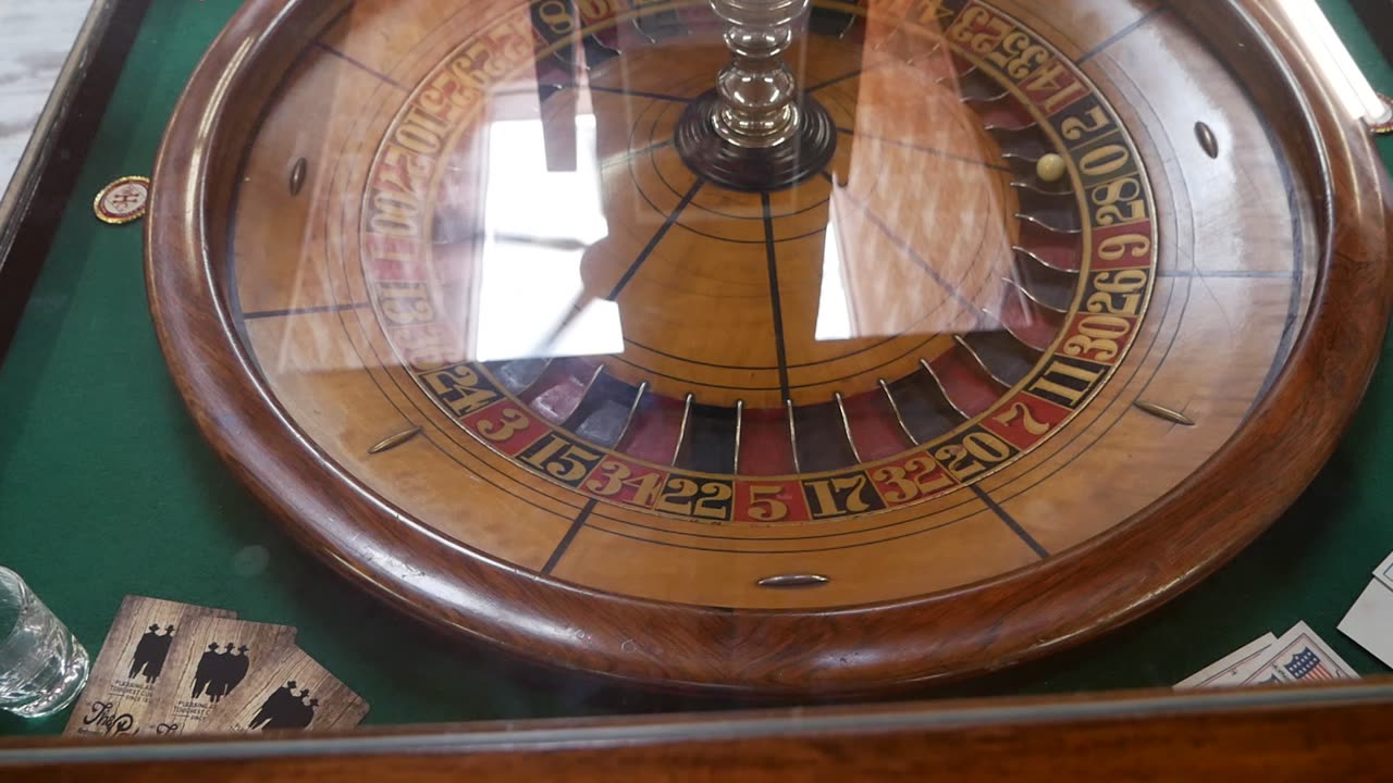 Roulette wheel Early 1900s in Prescott Arizona