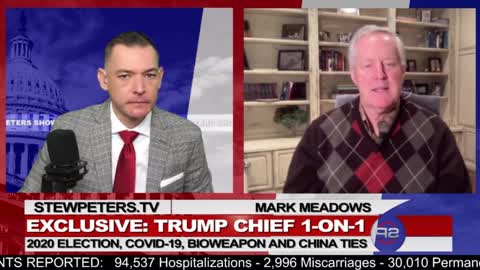 FULL INTERVIEW: Mark Meadows EXPLOSIVE 1-on-1 With Stew Peters.