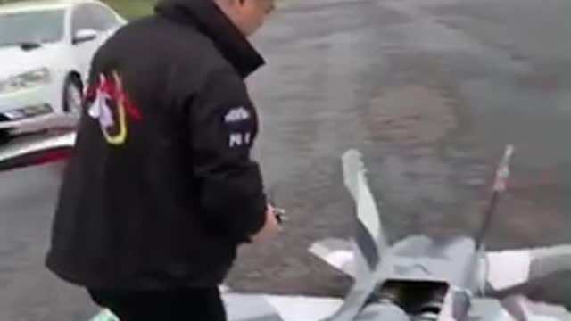 This is a cool toy fighter plane