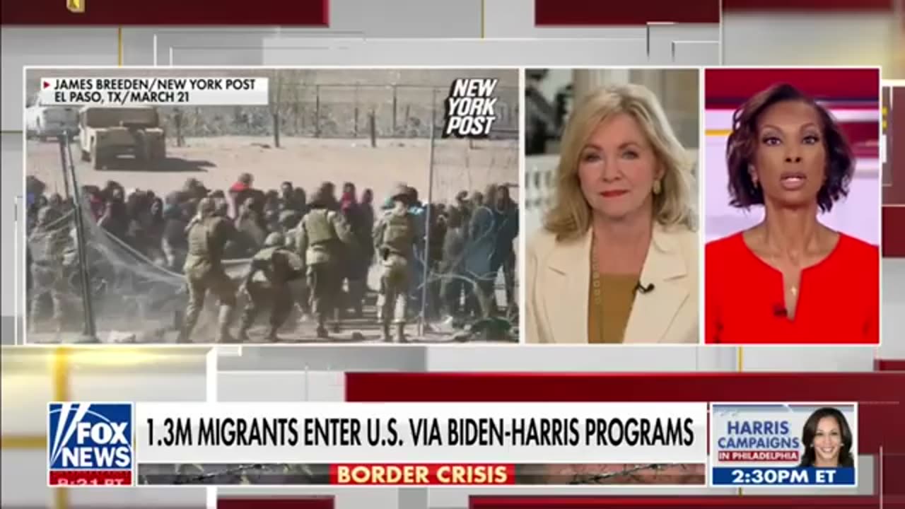 Fox News: Border Remains Open Under Biden / Harris Administration: Blackburn