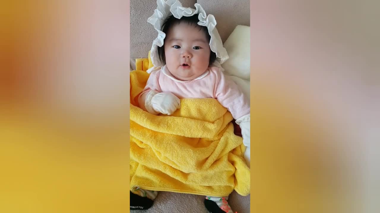 1.23 funny cute baby video