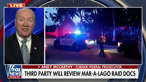Andy McCarthy: Trump special master victory a potential 'explosive ruling'