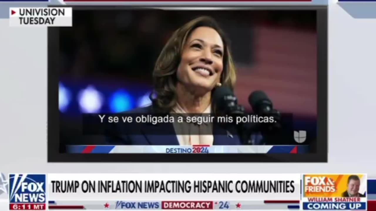 Trump on inflation impacting Hispanic communities