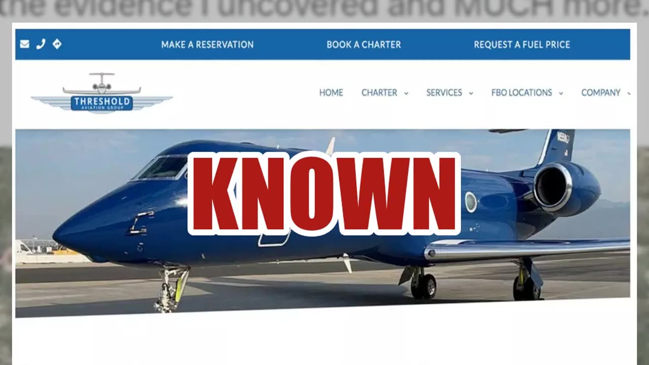 Fact Check: Trump DID Fly On Plane Previously Owned By Epstein -- Charter Company Owns Plane