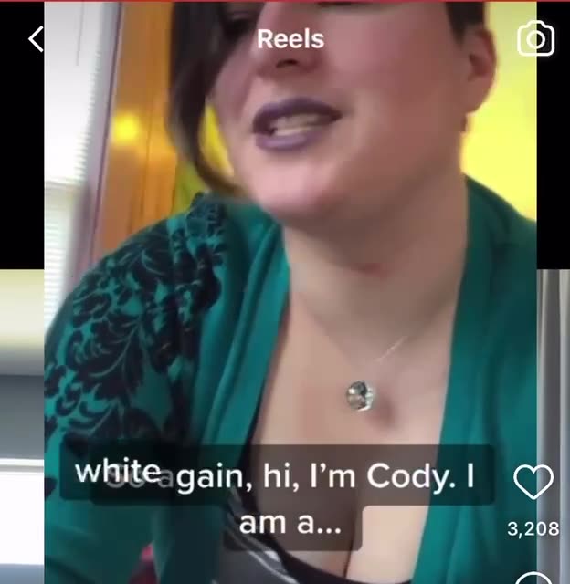 A CRAZY Jew and her insane pronouns! And it is trying to push this crap onto us!