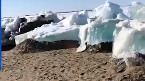 When Ice and Land Collide