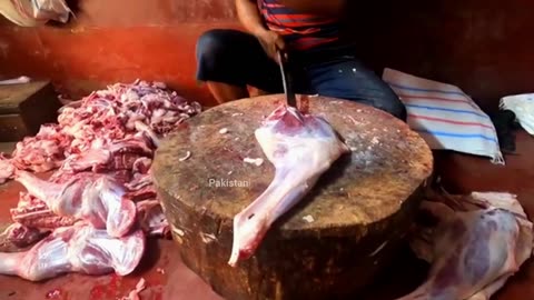 Cutting a Mutton Leg like a Pro