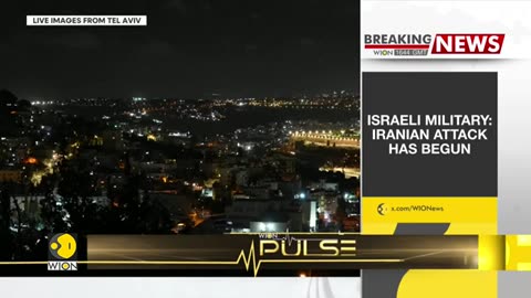 Breaking news "IRAN ATTACK ISRAEL"