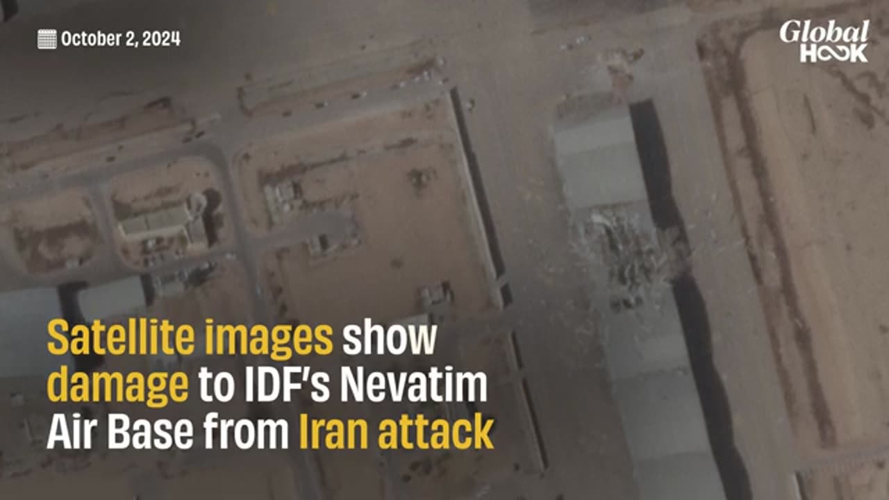 Satellite Imagery Shows Damage To Buildings At Nevatim Air Base, Home To Israel's F-35 Stealth Jets