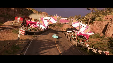 Forza Horizon 5 Train Race W Lambo Countach