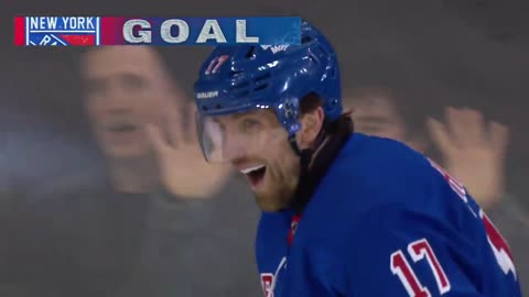 Wheeler, Zibanejad team up for opening goal