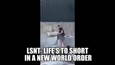 Life Is To Short In A New World Order! Oh No No No, No