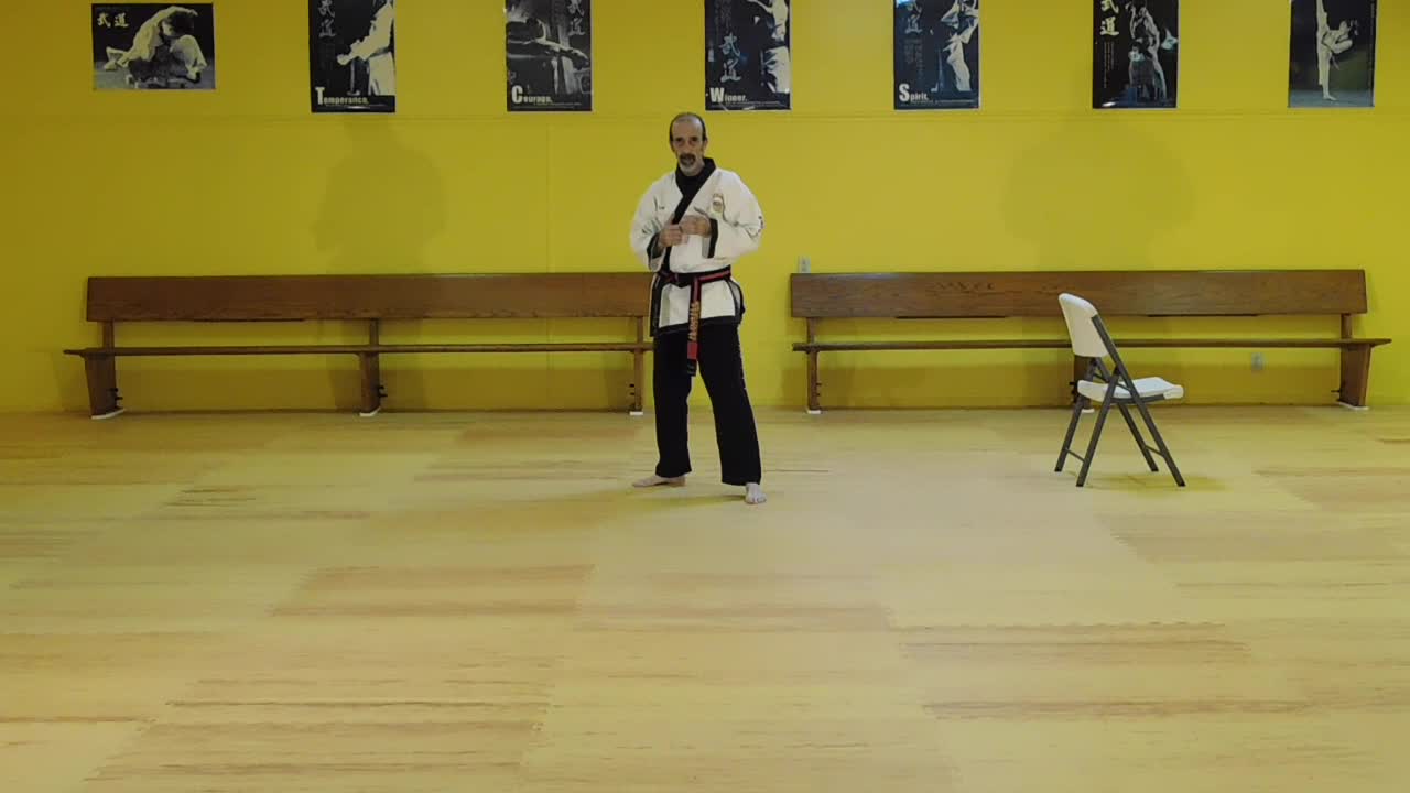 Little Samurang White Belt Yellow Tip