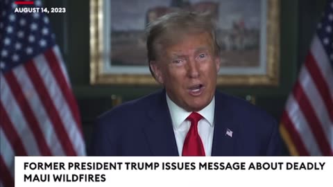 BREAKINGNEWS: Trump goes off on Biden for 'disgraceful' response to deadly Maui wildfires