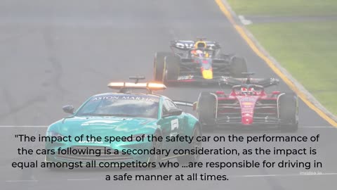 The FIA defends Aston Martin's 'turtle' safety vehicle in Formula One.