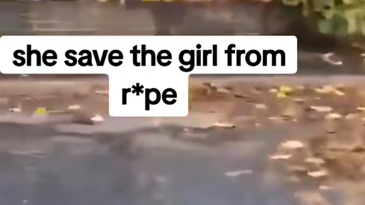 Women safe little child from rap*