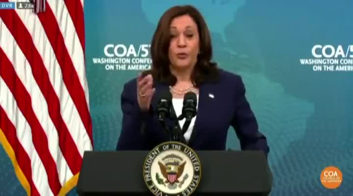 Kamala Claims "Fixing Climate Change" Will Solve Border Crisis