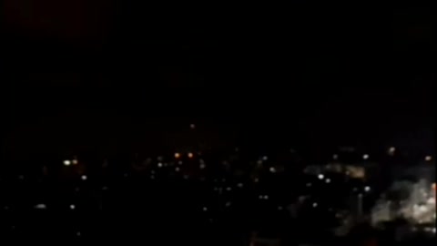 Video of Iron dome intercepting rockets