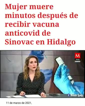 Morire subito dopo il vaccino