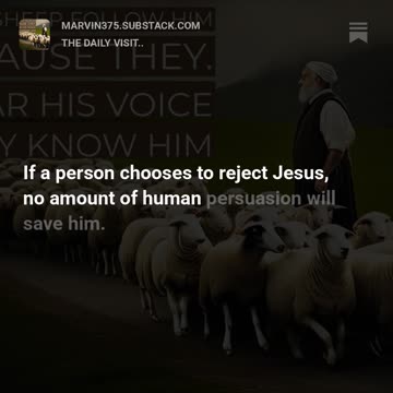 Do You Choose To Reject Christ?
