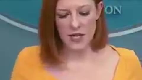 Spoke person of White house what question make her stuttering